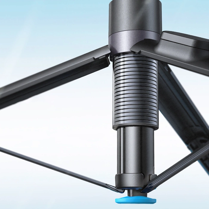 Selfie stick Statyw Wozinsky WRZP1 z automatycznie rozkładanymi nóżkami 1,7m Czarny