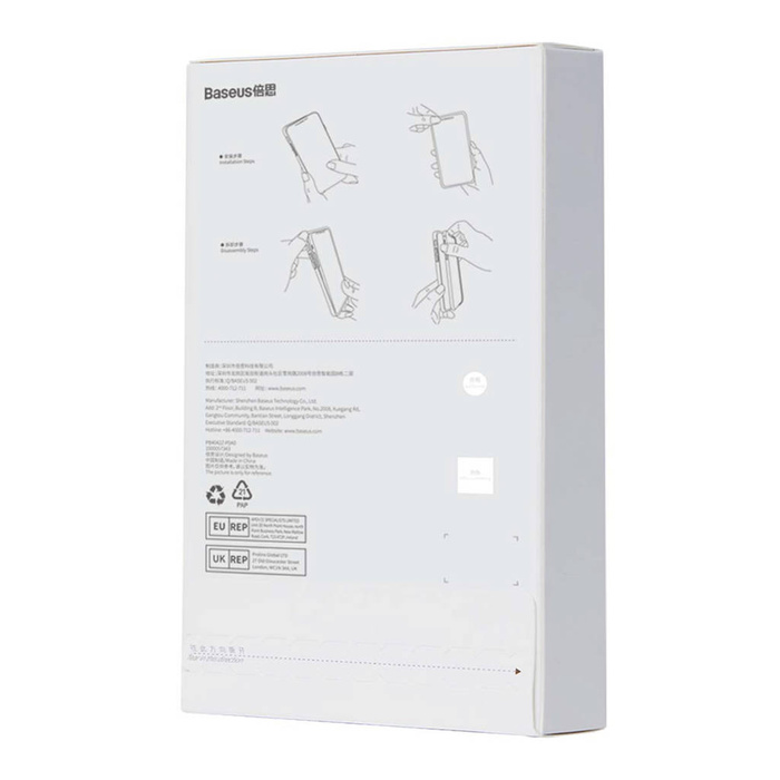 Etui Baseus Simple 2 Case etui do iPhone 14 Pro Max cienki pokrowiec przezroczyste Case