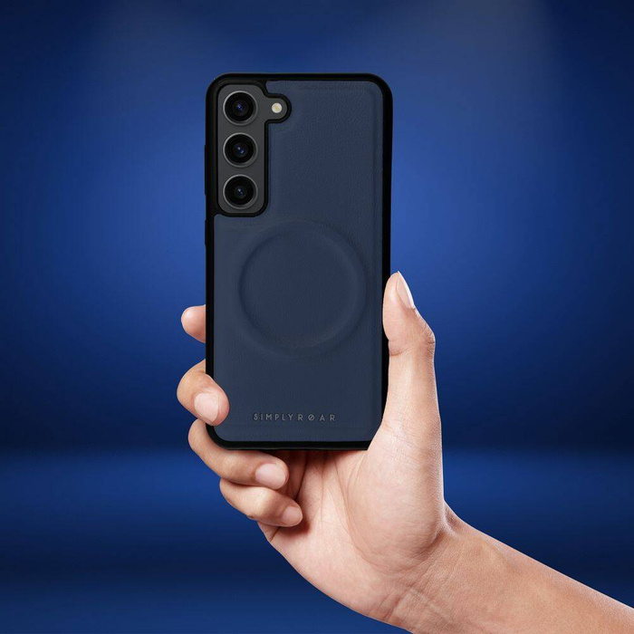 ROAR futerał MAG MORNING do SAMSUNG A14 Granatowy