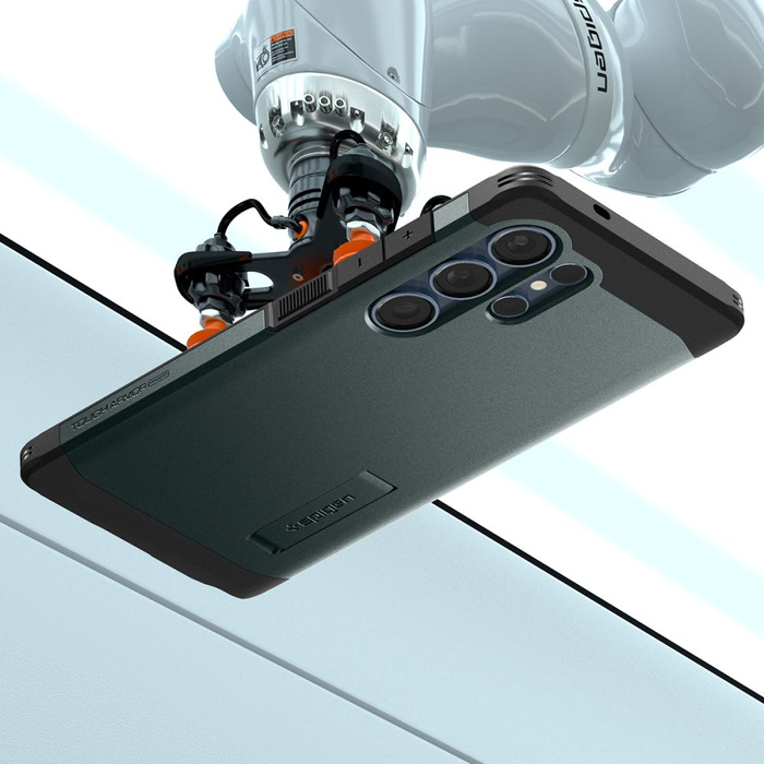 ETUI SPIGEN TOUGH ARMOR MAGSAFE SAMSUNG GALAXY S25 ULTRA ABYSS GREEN