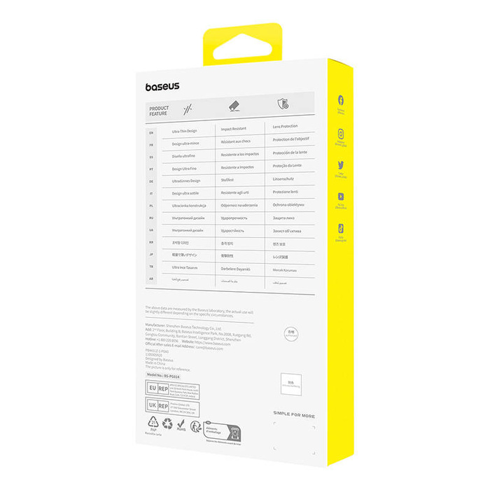 Etui na telefon iPhone 15 Pro Baseus OS-Lucent Series (Przezroczysty)