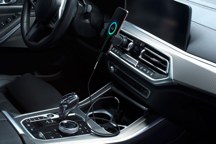 Kabel USB C do Lightning Forcell F-Energy PD 3A 27W Carbon 1 m CB-01C czarny