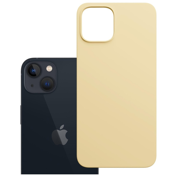 Etui 3MK Hardy MagSilicone do Apple      iPhone 15 żółty