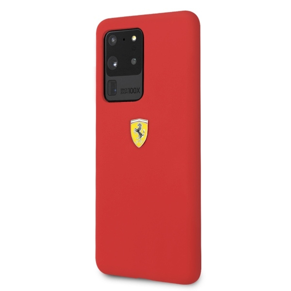 Etui Ferrari Samsung Galaxy S20 Ultra Silicone Czerwony Case