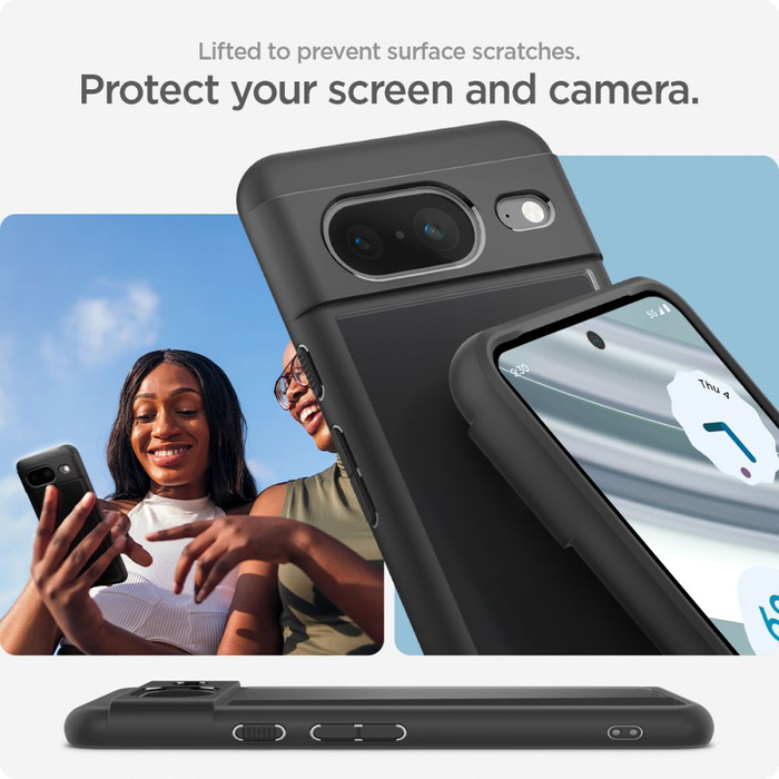 Etui Spigen Ultra Hybrid Google Pixel 8 Matte Black Case