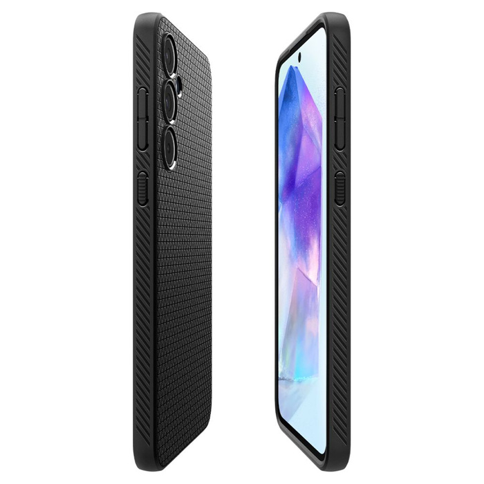 Etui Spigen Liquid Air Samsung Galaxy A55 5g Matte Black Case