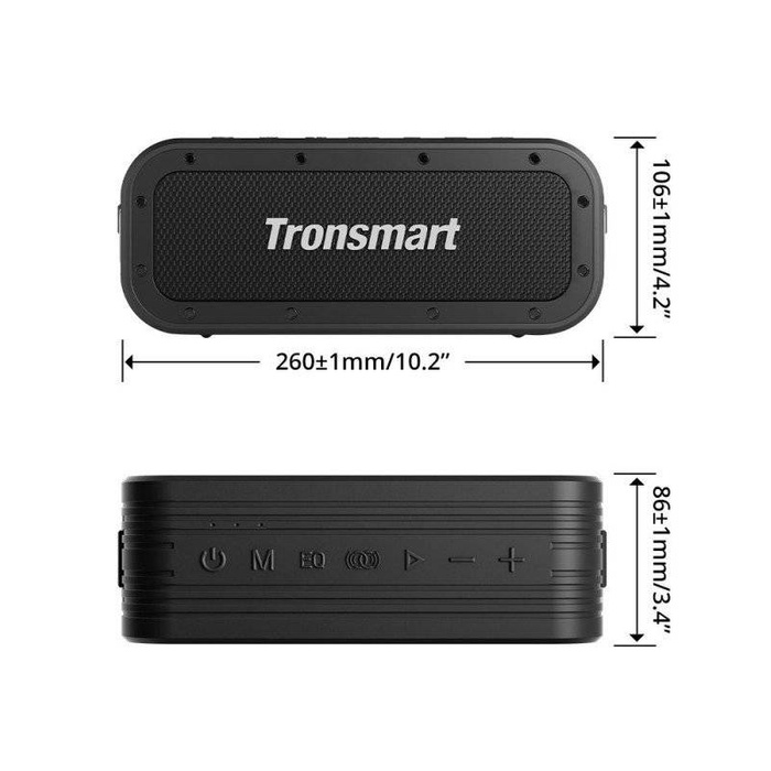 Głośnik bezprzewodowy Bluetooth Tronsmart Force X (czarny)