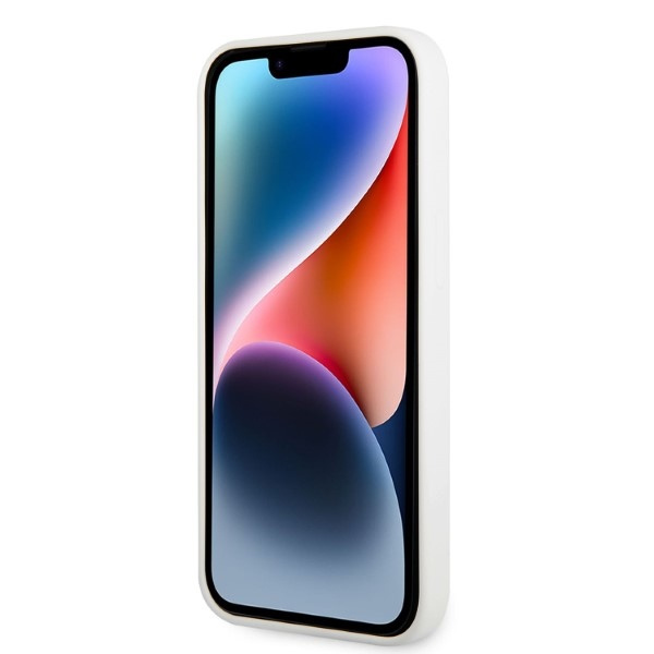 Etui KARL LAGERFELD Apple iPhone 14 Silicone Choupette Biały Hardcase