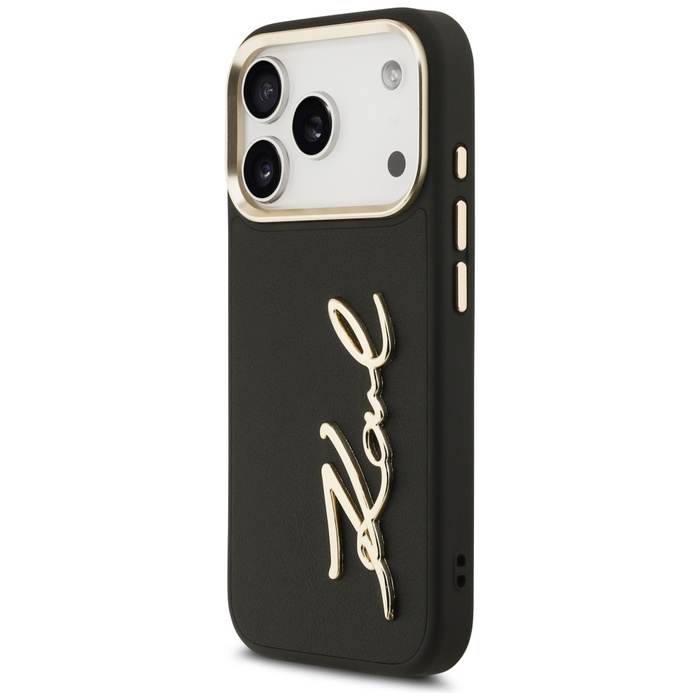 Etui Karl Lagerfeld Karl Script Logo do  iPhone 17 Pro czarny