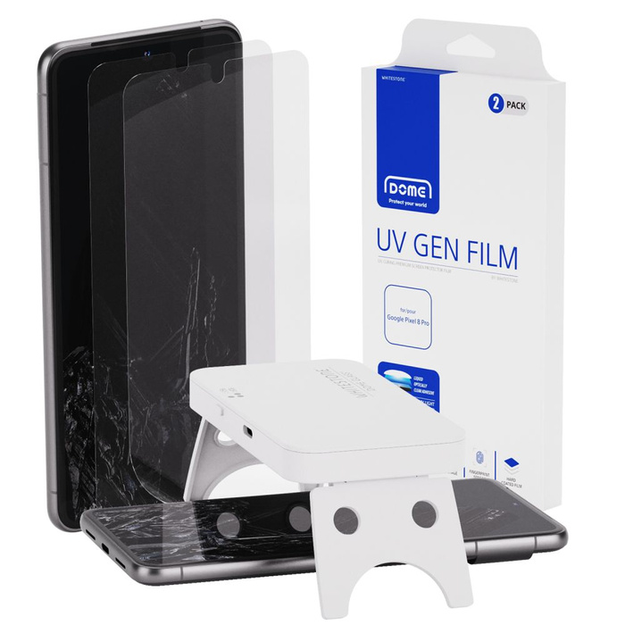 Folia Ochronna Whitestone Dome Uv Gen Film 2-pack Google Pixel 8 Pro Clear