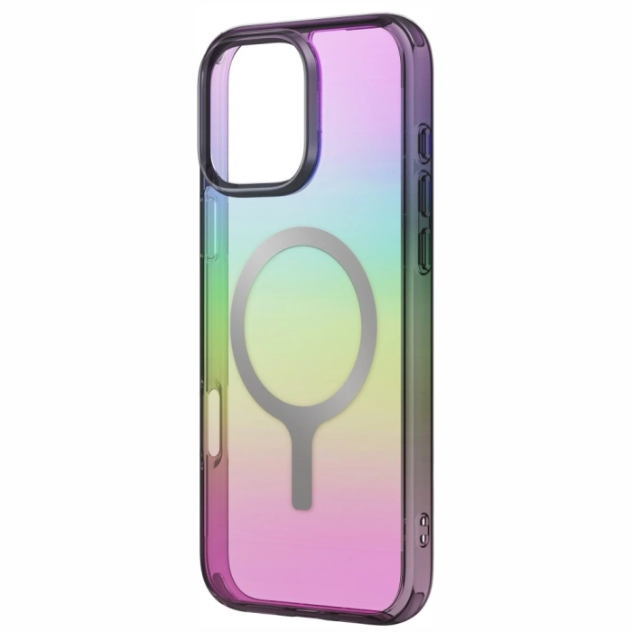 Etui UNIQ Iridescia do iPhone 16 Pro     Magclick Charging midnight