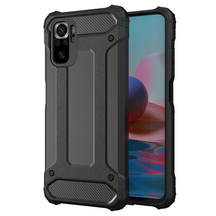 Hybrid Armor pancerne hybrydowe etui pokrowiec Xiaomi Redmi Note 11 Pro+ 5G (China) / 11 Pro 5G (China) / Mi11i HyperCharge / Poco X4 NFC 5G czarny