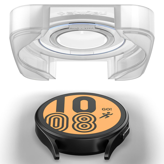 SZKŁO HARTOWANE SPIGEN GLAS.TR ”EZ-FIT” 2-PACK GALAXY WATCH 4 / 5 (44 MM)