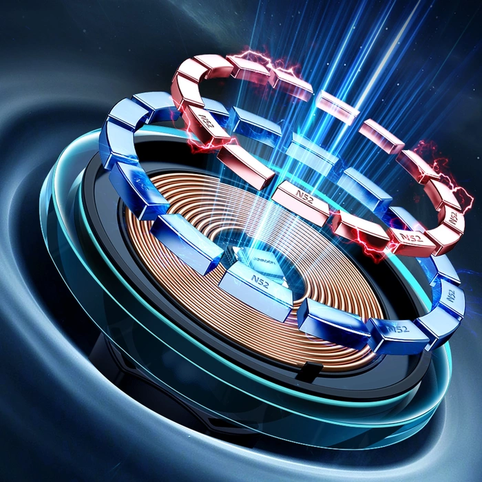 Joyroom samochodowy uchwyt magnetyczny bezprzewodowa indukcyjna ładowarka Qi 15W (kompatybilna z MagSafe do iPhone) na kratkę nawiewu srebrny (JR-ZS291)