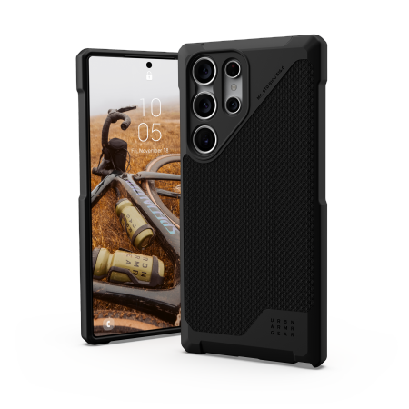 Etui UAG Metropolis LT Pro - obudowa ochronna do Samsung Galaxy S23 Ultra 5G z wbudowanym modułem magnetycznym (kevlar-black) Case