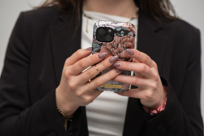 FORCELL F-PROTECT Mirage futerał kompatybilny z MagSafe do IPHONE 14 Plus bloom bush