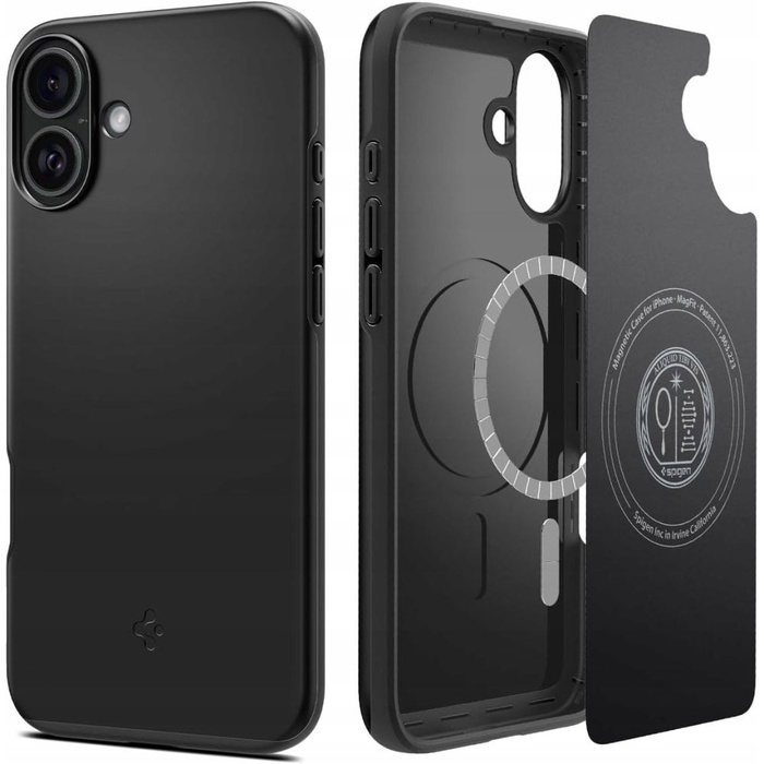 Etui SPIGEN THIN FIT MAG MAGSAFE IPHONE 16 PLUS BLACK