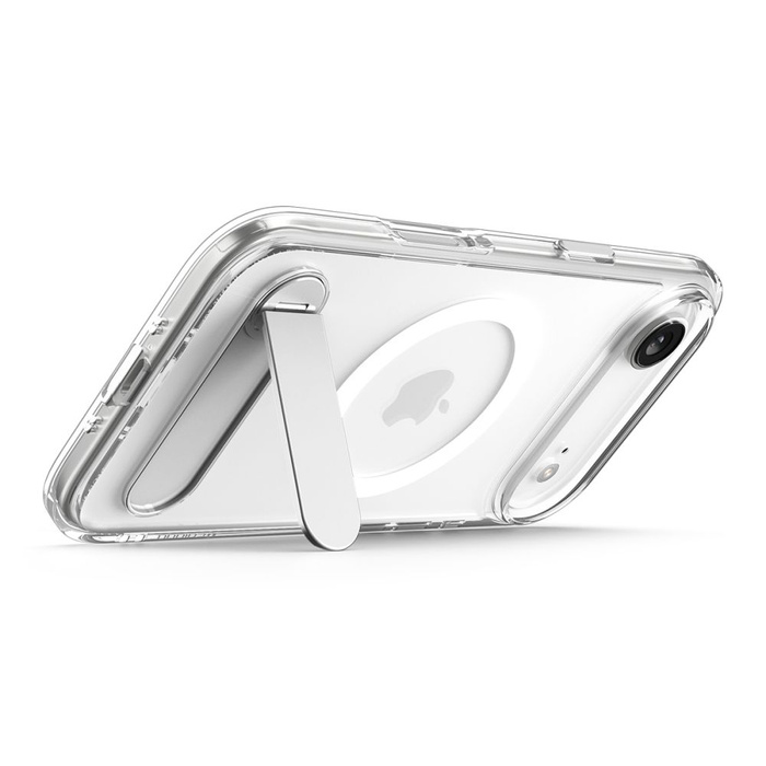 ETUI SPIGEN IPHONE 17 AIR ULTRA HYBRID ”S” MAG MAGSAFE CLEAR/WHITE