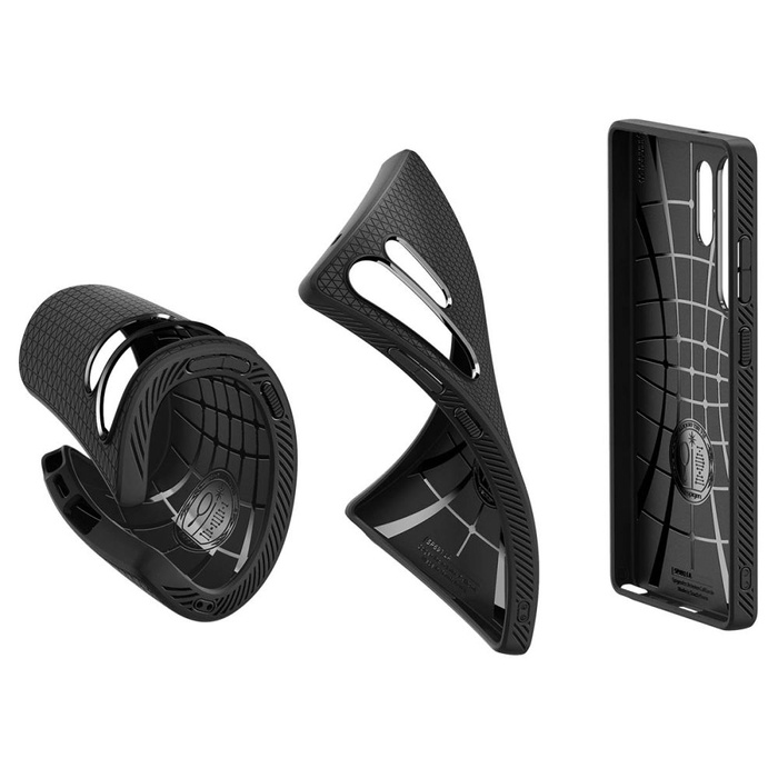 ETUI SPIGEN LIQUID AIR SAMSUNG GALAXY S25 ULTRA MATTE BLACK