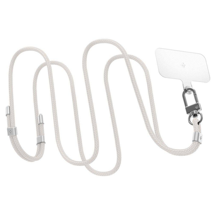 SMYCZ SPIGEN UNIVERSAL STRAP SET CROSSBODY & WRIST PEARL WHITE