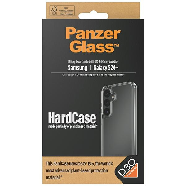 PanzerGlass HardCase Samsung S24+ S926 D3O 3xMilitary grade transparent 1211