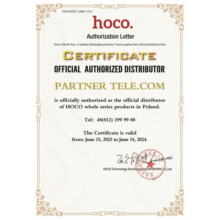 HOCO smartwatch / inteligentny zegarek Y9 smart sport czarny