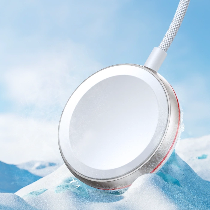 Joyroom 2 w 1 kabel lightning i ładowarka indukcyjna do Apple Watch 1.5m biały (S-IW011)