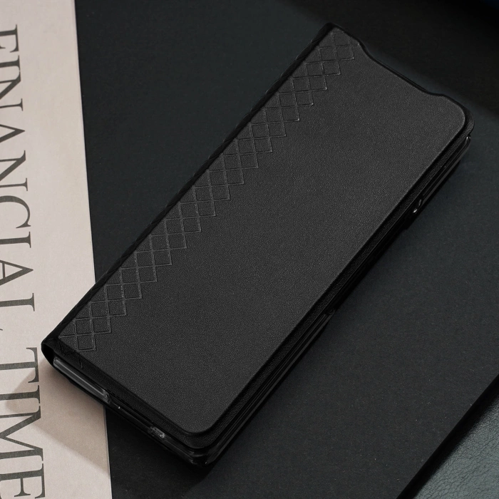 Etui Dux Ducis Samsung Galaxy Z Fold 7 Brill z zamknięciem magnetycznym Czarne