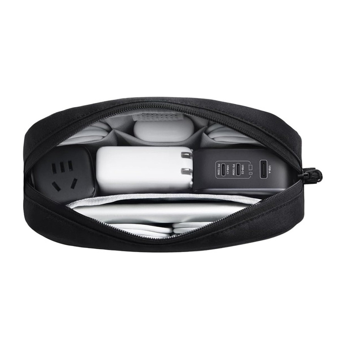 Organizer podróżny na akcesoria elektroniczne UGREEN LP930, rozmiar M (czarny)