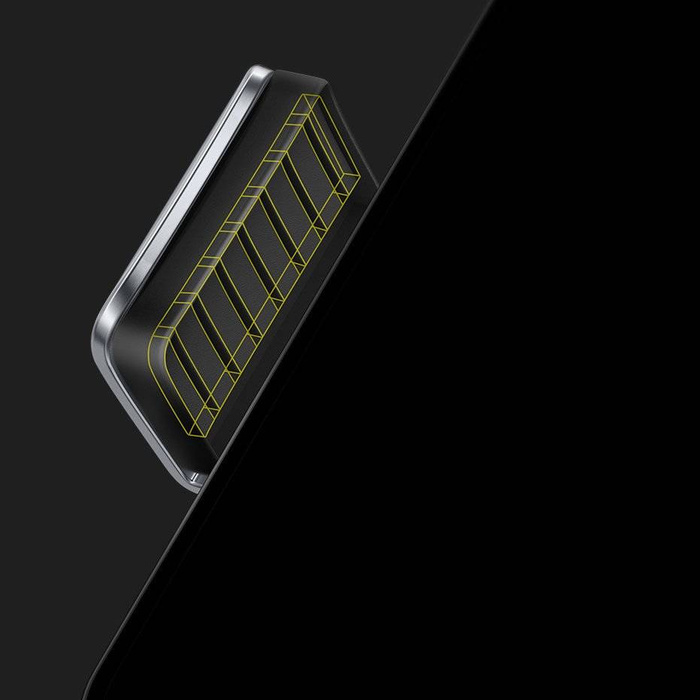 Baseus zaciskowy uchwyt samochodowy na nawiew kratkę wentylacji czarny (SUYK000101)