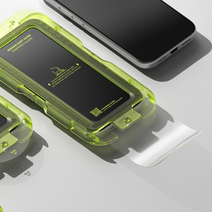 SZKŁO HARTOWANE RINGKE EASY SLIDE 2-PACK IPHONE 17 PRO BLACK