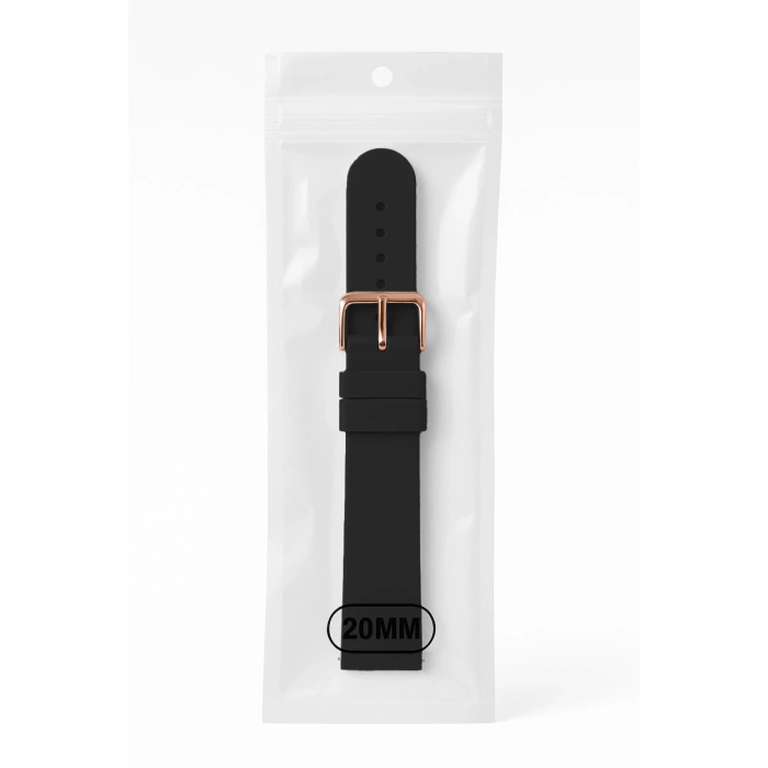 Pasek silikonowy do Huawei Watch GT2 / GT3 42mm - czarny