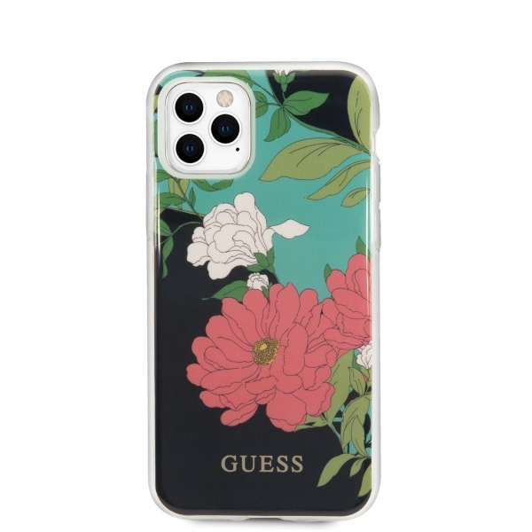 Etui GUESS Apple iPhone 11 Pro Max N°1 Flower Collection Czarny Case
