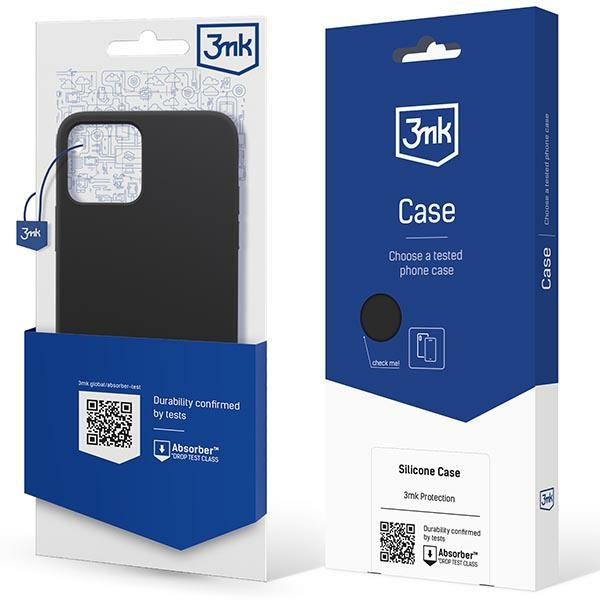 ETUI 3MK Silicone Case iPhone 11 6,1" czarny/black