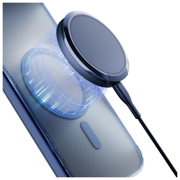 Etui 3MK Frosty MagCase do Apple iPhone  17 Pro Max niebieski