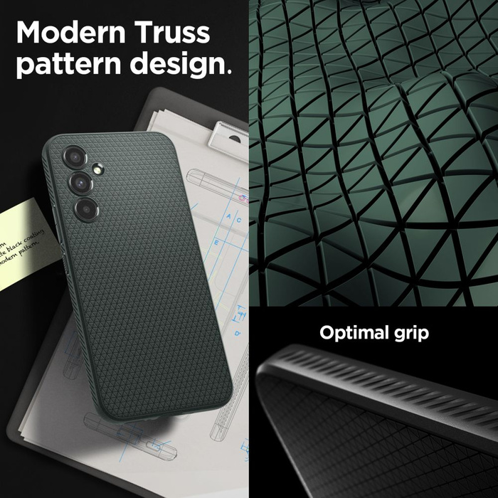 Etui SPIGEN Liquid Air Galaxy A54 5G Abyss Green