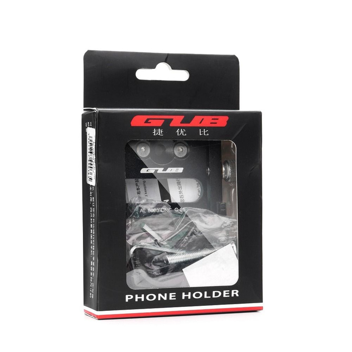 GUB uchwyt rowerowy na kierownicę G83 Aluminium czarny