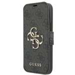 Etui GUESS Apple iPhone 13 13 Pro Book 4G Big Metal Logo Szary Case