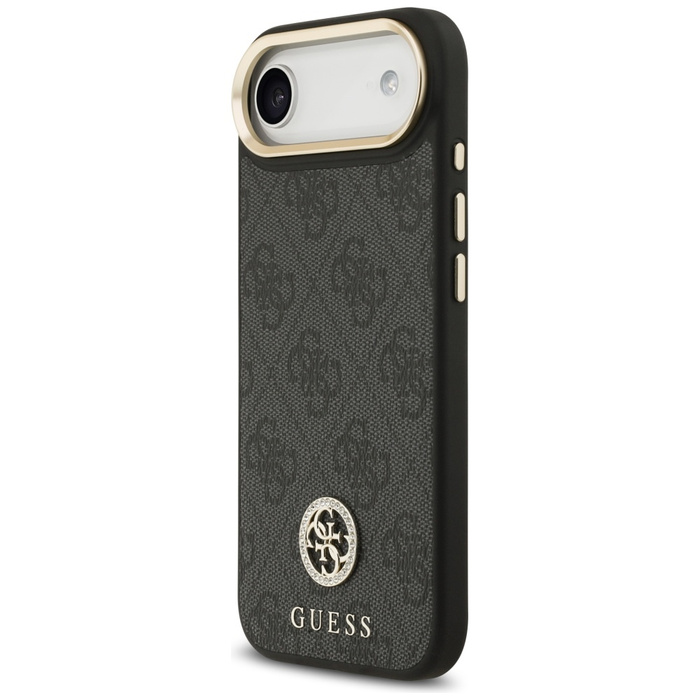 Etui Guess 4G Strass Logo MagSafe do     iPhone Air czarny