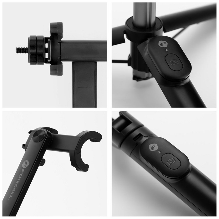 FORCELL F-GRIP S70M selfie stick tripod z pilotem na bluetooth 