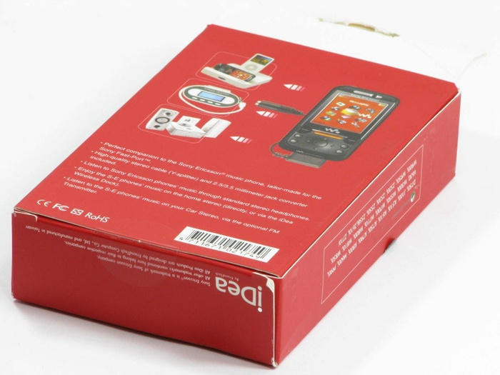 Idea Sony Ericsson Adapter  3,5 Mm Jack  , RCA  Jack Convert , RCA Jack Cable 