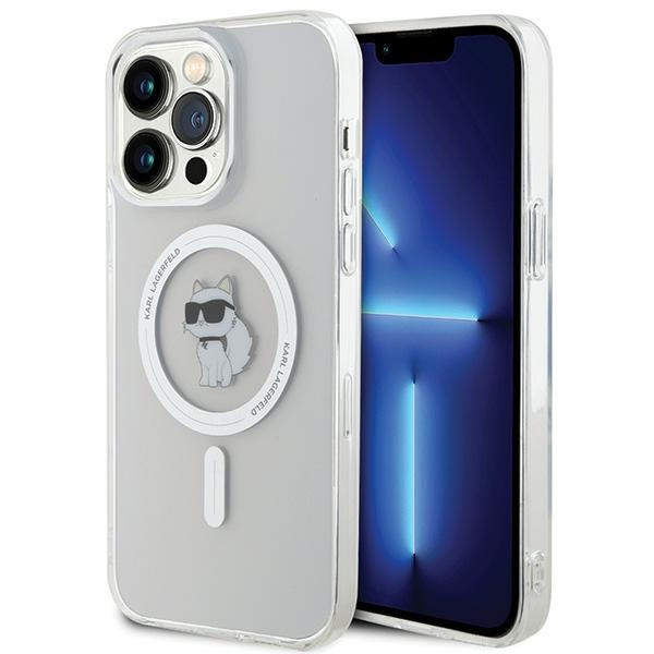 Etui Karl Lagerfeld KLHMP15XHFCCNOT iPhone 15 Pro Max 6.7" transparent hardcase IML Choupette MagSafe Case