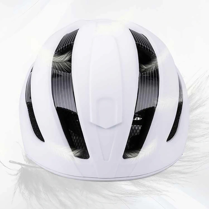 Kask rowerowy MTB Wozinsky  lekki L - czarno-biały