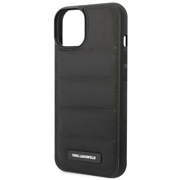 Etui Karl Lagerfeld KLHCP14MPSQAK iPhone 14 Plus 6,7" hardcase czarny/black Puffy Elongated Logo