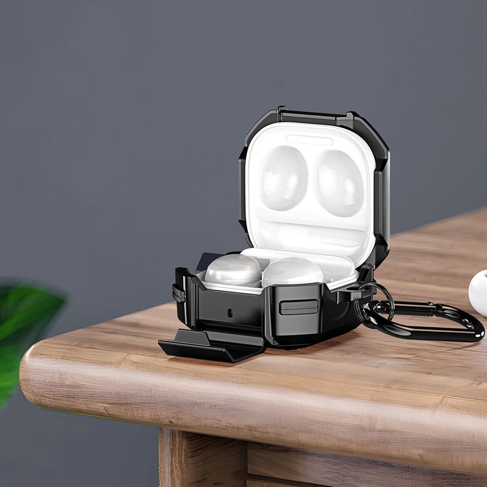 Etui Dux Ducis SECG na Samsung Galaxy Buds Live / Buds Pro / Buds 2 / Buds 2 Pro - czarne