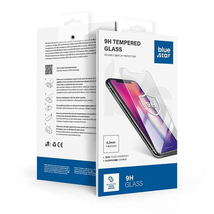 Szkło hartowane do Xiaomi 14T / 14T PRO Blue Star 5D czarne