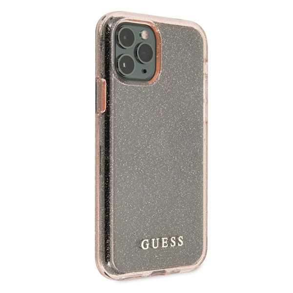Etui GUESS Apple iPhone 11 Pro Max Glitter Różowy Case