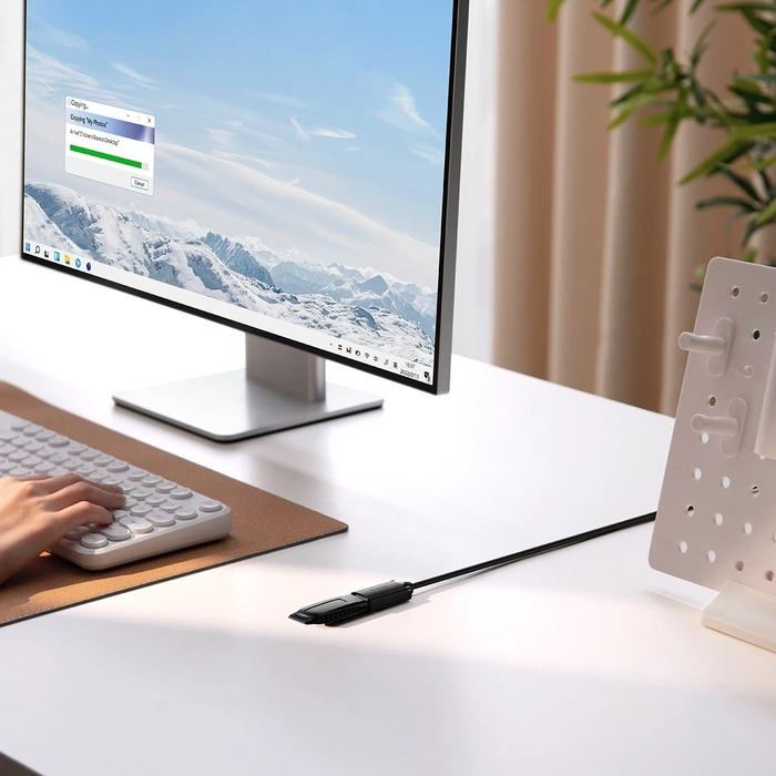 [PO ZWROCIE] Przedłużacz kabel USB 3.0 0.5m Baseus AirJoy Series - czarny