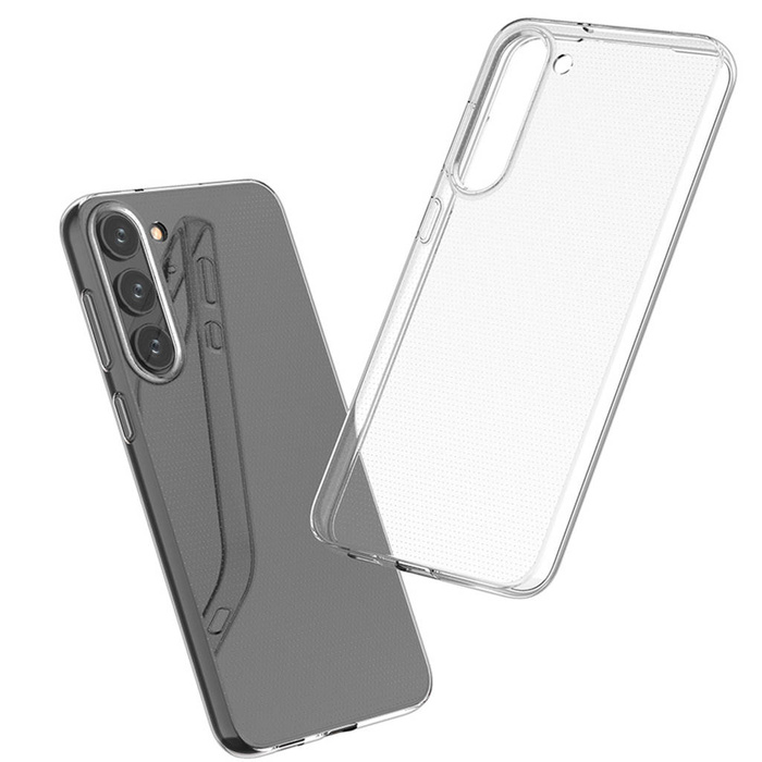 Ultra Clear 0.5mm etui Samsung Galaxy S23 cienki pokrowiec przezroczyste