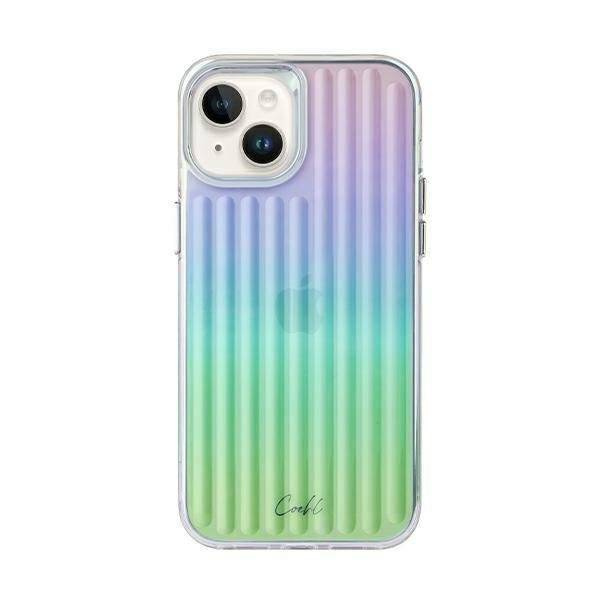 UNIQ etui Coehl Linear iPhone 14 6,1" opalowy/iridescent